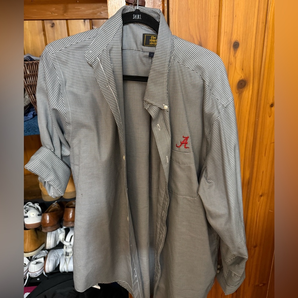 University of Alabama button-down shirt